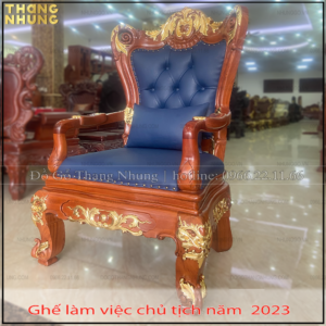 Báo giá ghế lãnh đạo gỗ tự nhiên bọc da xanh là giá là giá tại xưởng sản xuất trực tiếp tại làng nghề gỗ Đồng Kỵ, Từ Sơn, Bắc Ninh