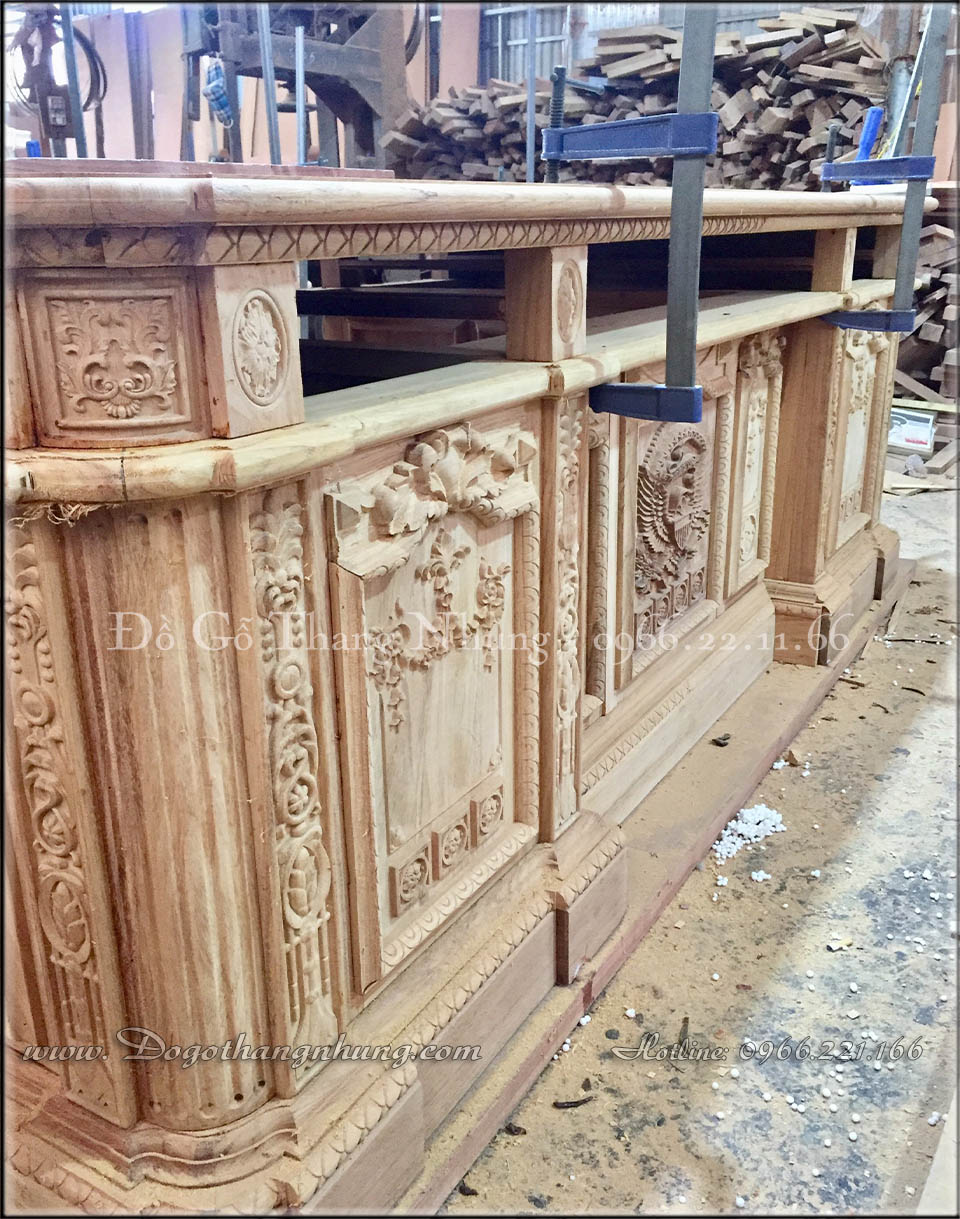 Tìm xưởng sản xuất bàn làm việc gỗ tự nhiên tại Hải Phòng