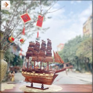 Mô hình thuyền đem đến nhiều lợi ích phong thủy tót lạnh cho gia chủ