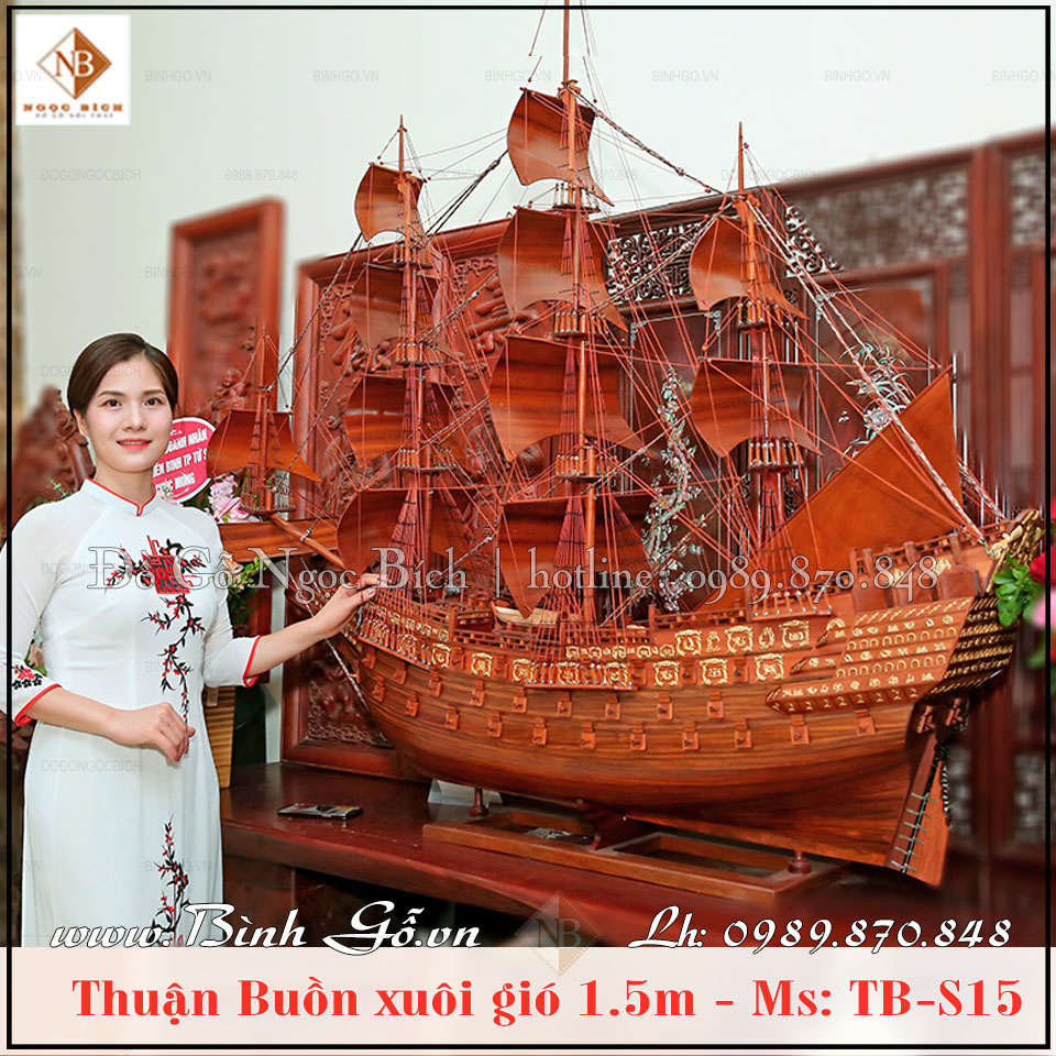 Ý nghĩa phong thủy thuận buồm xuôi gió 