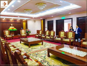 Bàn ghế phòng khánh tiết có diện tich nhỏ