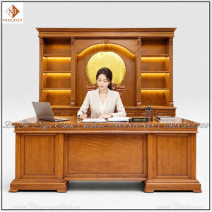 Điểm quan trọng trong quá trình thực hiện là không chỉ làm riêng từng sản phẩm mà cần xem xét tổng thể không gian, kích thước phòng, vị trí đặt bàn, hệ tủ và nhu cầu sử dụng. Từ đó, bộ bàn ghế tủ có thể được điều chỉnh về kích thước, kiểu dáng và màu hoàn thiện để phù hợp hơn với từng công trình.