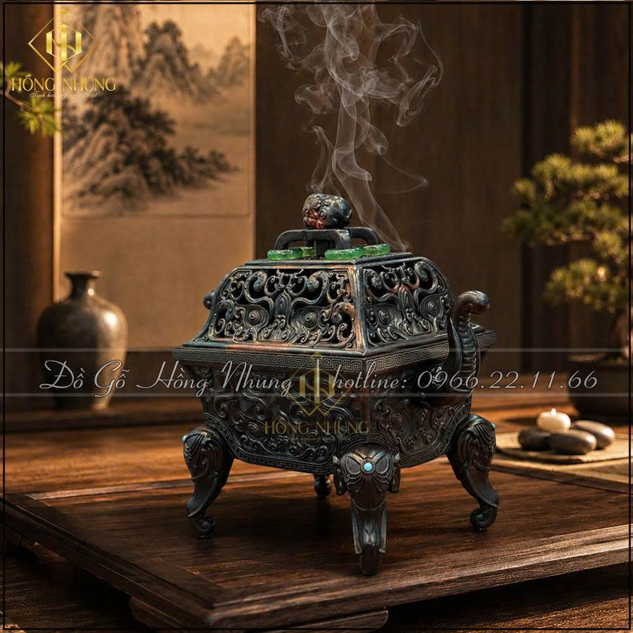 Lư trầm phòng thiền