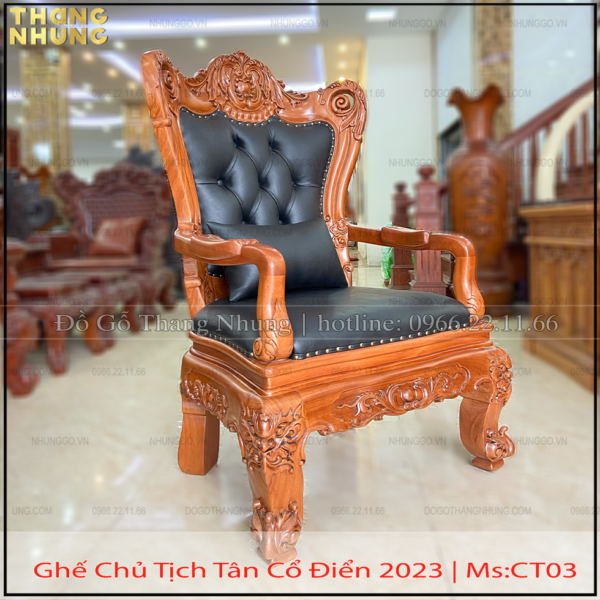 Cơ sở làm ghế chủ tịch gỗ gõ đỏ Là cơ sở sản xuất bàn ghế nội thất cho phòng làm việc loại VIP