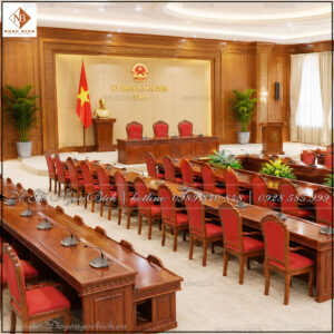 Đây còn là không gian tổ chức các cuộc họp quan trọng, hội nghị cấp tỉnh, cấp bộ, các buổi tiếp đoàn, báo cáo chuyên đề, họp lãnh đạo, ký kết và đưa ra những quyết định có ảnh hưởng lớn đến hoạt động của đơn vị.