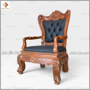 Một chiếc Ghế Làm Việc Gỗ Gõ Đỏ Cao Cấp Bọc Da Đen không chỉ đơn thuần là nơi ngồi làm việc mà còn thể hiện vị thế, phong cách và đẳng cấp của người lãnh đạo.