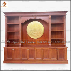 tu-tai-lieu-go-sang-trong Mẫu tủ tài liệu gỗ Gõ Đỏ tân cổ điển dưới đây được phát triển theo phong cách Italy, kết hợp hài hòa giữa nghệ thuật kiến trúc châu Âu