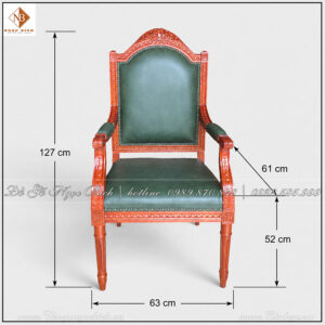 Với những phòng làm việc theo phong cách Tân Cổ Điển, nội thất gỗ tự nhiên hoặc phòng làm việc lãnh đạo, kích thước này có thể tạo sự tương xứng với bàn làm việc lớn, tủ tài liệu, bàn phụ và các món nội thất đồng bộ.