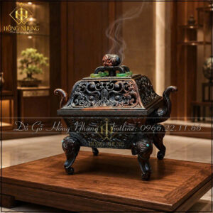 Lư đốt trầm phòng thiền